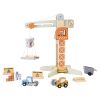 2Kids Toys Dřevěný jeřáb s příslušenstvím