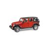Bruder Jeep Wrangler RUBICON červený