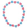 Detoa Dětský náhrdelník se srdíčky