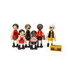 Bigjigs Toys Sada dřevěných postaviček Piráti