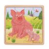 Bigjigs Toys puzzle - Prasátko se selátkem