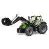 Bruder Traktor Deutz-Fahr 8280 TTV s čelním nakladačem