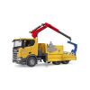 Bruder Nákladní auto Scania s ramenem