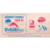 2Kids Toys Dárkový poukaz v hodnotě 2000 Kč