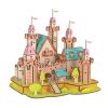 Woodcraft Dřevěné 3D puzzle Hrad v ráji