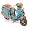 Little Story 3D dřevěná skládačka Sting Scooter modrý