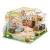 2Kids Toys miniatura domečku Kočičí kavárna se zahrádkou