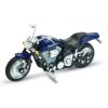 Welly Motocykl Yamaha Road Star Warrior (2002) 1:18 modrá