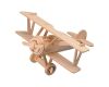 Woodcraft Dřevěné 3D puzzle Dvouplošník