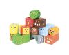 Vilac Dřevěné zvukové kostky Savana
