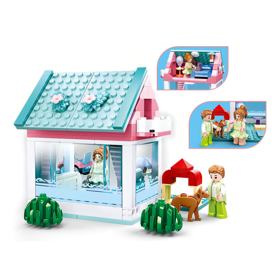 Sluban Large German Tank 2 in 1 • Set M38-B0980 • SetDB