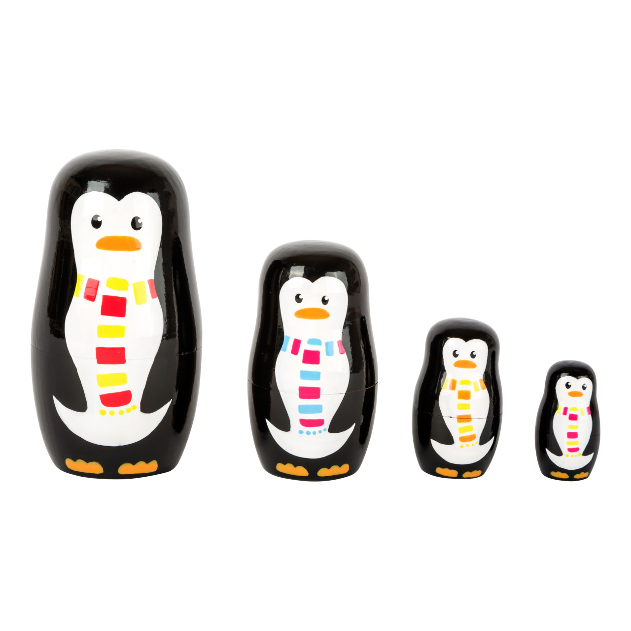 Levně small foot Matrjoška rodina tučňáků