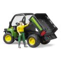 Bruder John Deere Gator s řidičem - poškozený obal