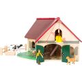 small foot Dřevěná farma se zvířátky