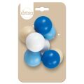 Detoa Kuličky na šňůře modré