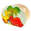 Hess Dřevěná pokladnička dinosaurus