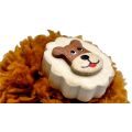 2Kids Toys Dřevěná magnetka velká pompon Lev