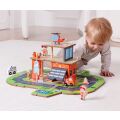 2Kids Toys Dřevěná stanice Hasiči 2 v 1
