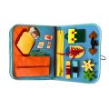 2Kids Toys Senzorická busy kniha Dinosauři 3