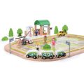 2Kids Toys Vláčkodráha Vesnice 110 dílů