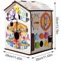 2Kids Toys Activity board Domeček bílý