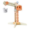 2Kids Toys Dřevěný jeřáb s příslušenstvím