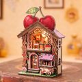 2Kids Toys 3D dřevěná skládačka Magnet Třešňová chaloupka