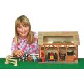 Walachia Dřevěná slepovací stavebnice Stáj