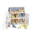 Bigjigs Toys Dřevěný nábytek do domečku pro panenky Obývací pokoj