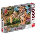Dino Puzzle Tygříci tajemná kolekce 1000 dílků