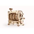 Ugears 3D dřevěné mechanické puzzle STEM klikací počítadlo