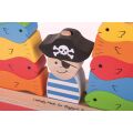 Bigjigs Baby Nasazovací kostky pirát