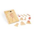 Bigjigs Toys Dřevěné puzzle Anatomie chlapec