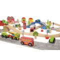 Bigjigs Rail Vláčkodráha a autodráha
