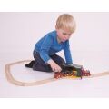 Bigjigs Rail Tunel s výhybkou jeskyně lebka