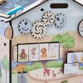 BusyKids Activity board Domeček ZOO