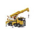 Bruder Nákladní auto Scania s jeřábem Liebherr