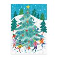 Galison Puzzle adventní kalendář 12 v 1