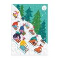 Galison Puzzle adventní kalendář 12 v 1