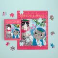 Mudpuppy Puzzle Romeow & Juliet Bookish Cats 100 dílků