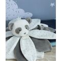 Doudou Dárková sada - plyšový muchláček panda 26 cm