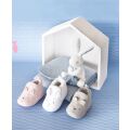 Doudou Dárková sada - Sada prvních botiček 0-6 měs. růžové