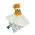 Doudou Dárková sada - Liška s dečkou z  BIO bavlny 20 cm