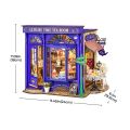 RoboTime 3D dřevěná skládačka Miniatura domečku Čajovna pro chvíle pohody
