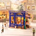 RoboTime 3D dřevěná skládačka Miniatura domečku Čajovna pro chvíle pohody