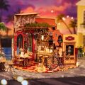 RoboTime 3D dřevěná skládačka Miniatura domečku Bar a bistro Cheers