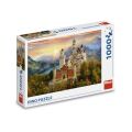 Dino Puzzle Malovaný Neuswanstein 1000 dílků