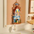 RoboTime Miniatura domečku k zavěšení Ostrovní vila