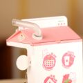 RoboTime 3D dřevěná skládačka Miniatura domečku Mléčný bar Strawberry
