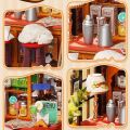 RoboTime 3D dřevěná skládačka Miniatura domečku Tipsy Cat Bar